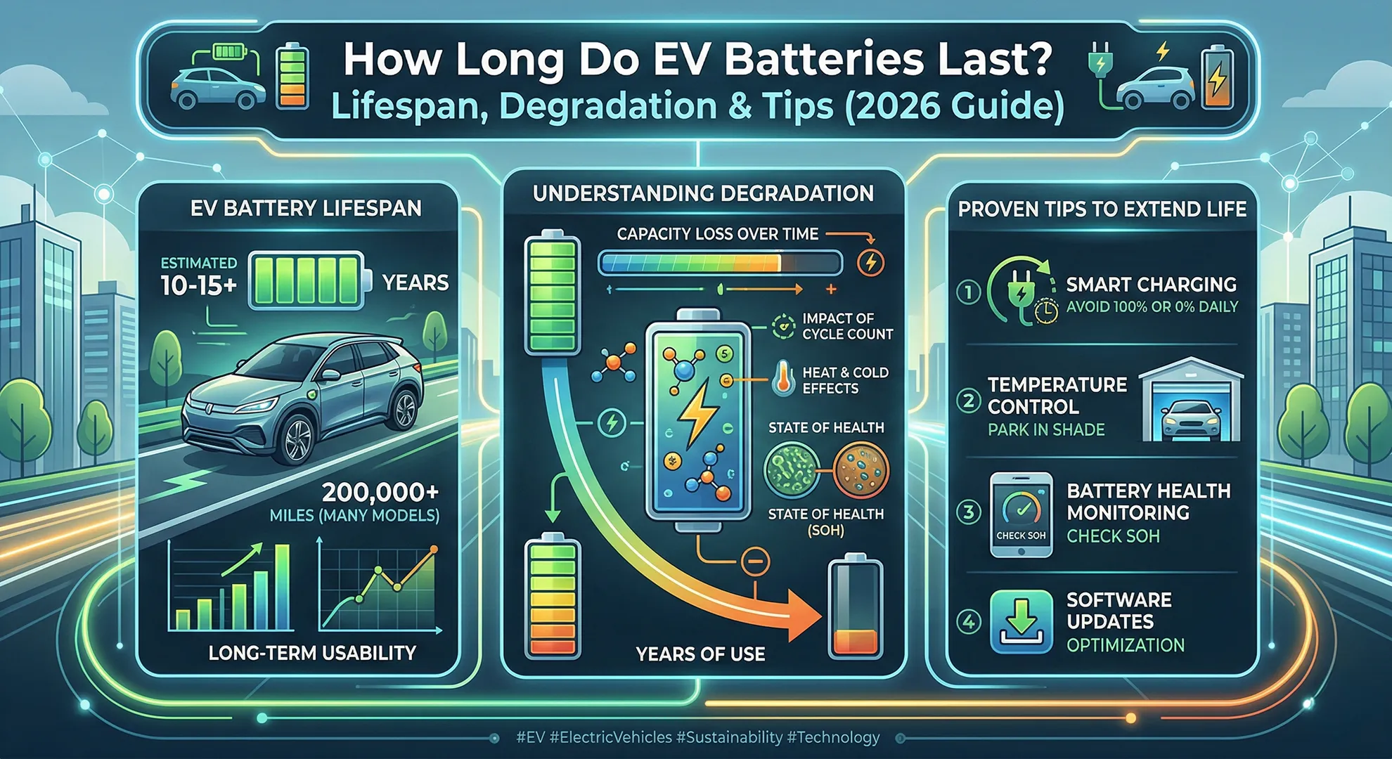 How Long Do EV Batteries Last? Lifespan & Degradation EVFY